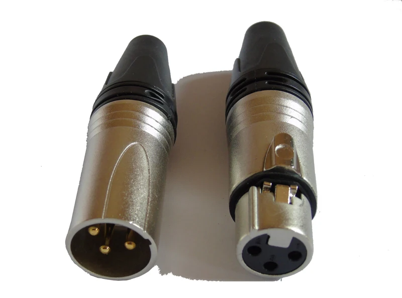 

Similar NC3MXX NC3FXX Male Female 3 Pin gold XLR Connector with 10 PCS NC3MXX & 10 PCS NC3FXX