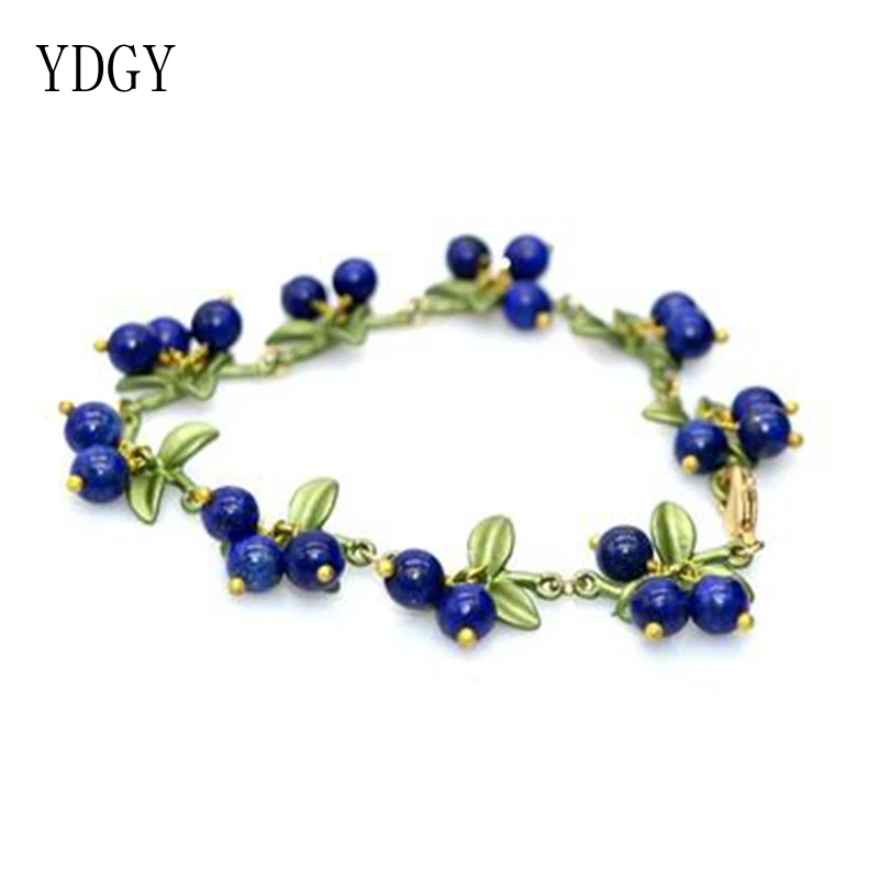 YDGYWholesale Price Blueberry Bluestone Multicolored Bracelet Women\'s Fashion Jewelry
