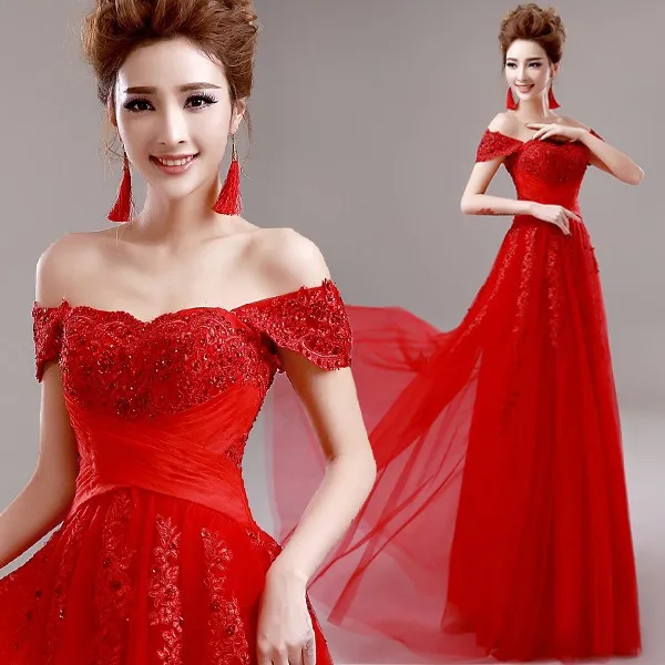 Red Mother of the Bride Dresse 2018 New Arrival Bride Married Wedding Party Dress Plus Size Lace Beading Sexy Long Formal Dress