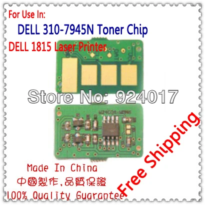 

Toner Chip For Dell 1815 1815n 1815dn 1600 1650 1600 1600n 1650mfp Printer,310-7945 310-7943 310-5417 310-5416 Cartridge Chip