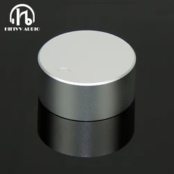 hifi knob amp Aluminum Volume knob Attenuator switch handle Diameter 48mm Height 22mm amplifier knob speaker Potentiometer knob