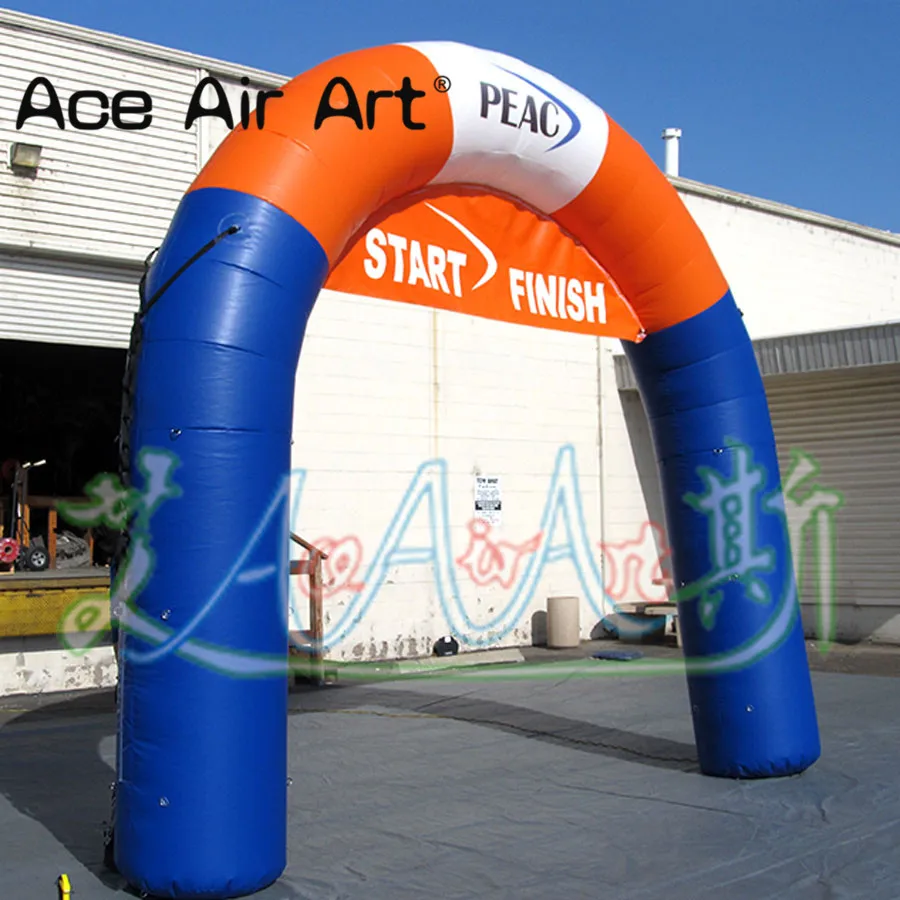 Newest Inflatable Racing Arch，Inflatable Game Start/Finish Line,Event Entrance Arch Door Tent withCustom Logo for USA