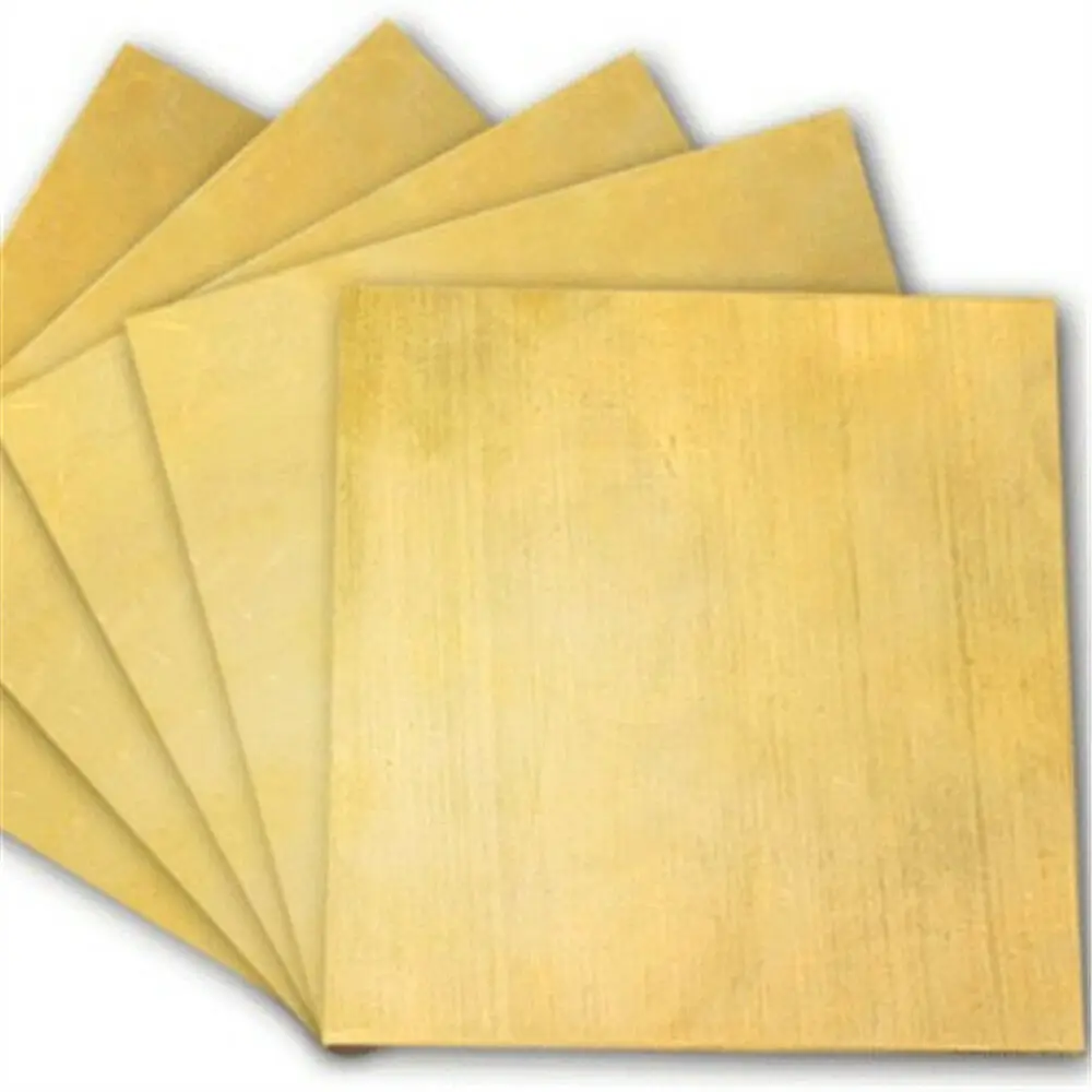 1 PC H62 In Ottone Striscia di Rame Copriletto Foglio di 150x150x1mm 2 millimetri 3 millimetri di Metallo Sottile piastra Latten
