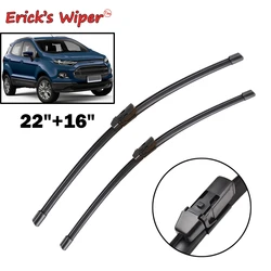 Erick's Wiper LHD & RHD Front Wiper Blades For Ford Ecosport 2013 - 2015 Windshield Windscreen Window Car Rain Brushes 22''+16''