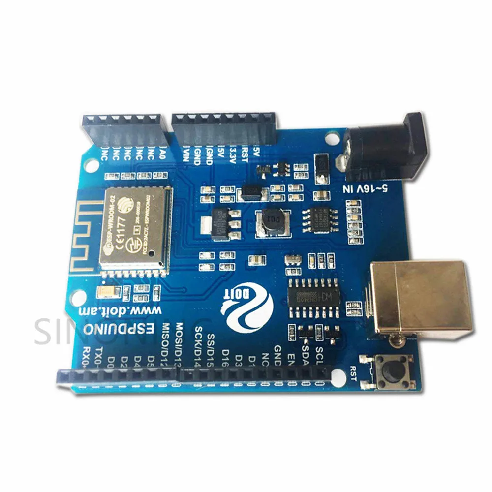 WiFi Arduino UNO R3 ควบคุม Espduino บอร์ด ESP8266