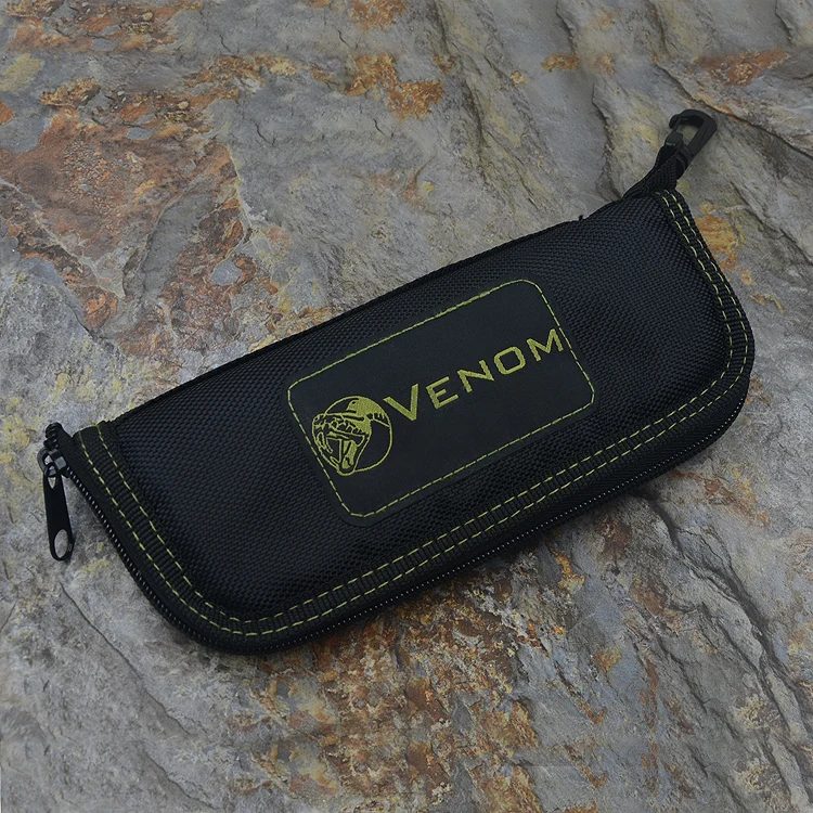 New venom series folding knife bag knife set folding knife storage bag folding scabbard nylon storage bag  DIY handmade