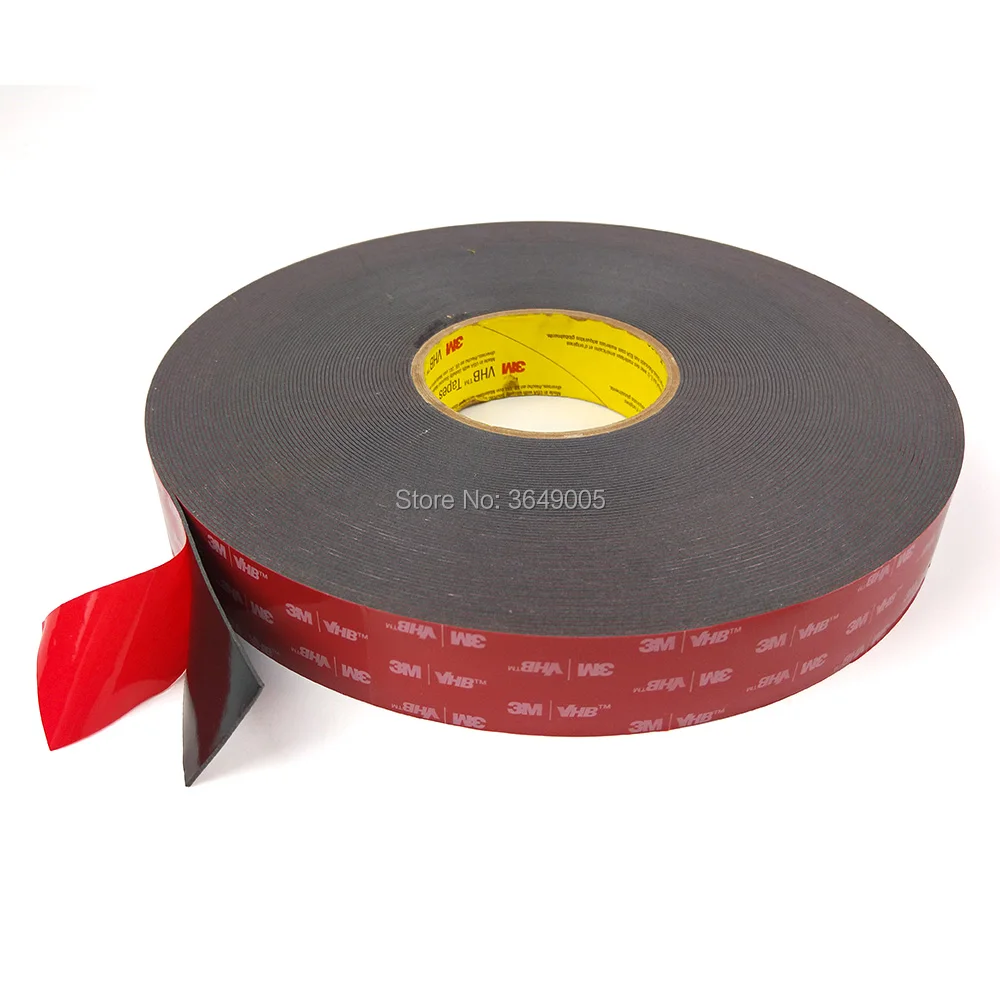 5952 Double Sided Acrylic Foam Adhesive Tape Heavy Duty Mounting Tape Choose Wide 33meter/roll