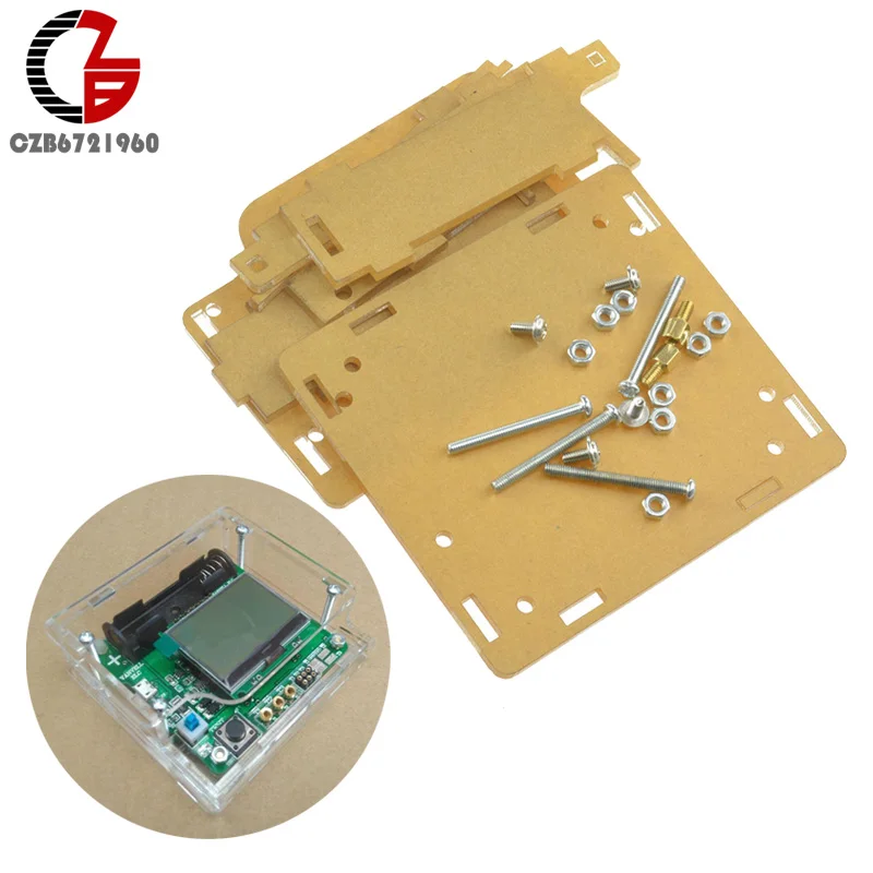 Transistor Tester Case Protection Case Box Transparent Shell for Inductor Capacitor Meter MG328 Multifunction