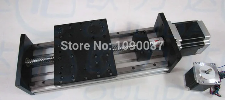 

High Precision CNC GX155*150 1610 Ballscrew Sliding 200mm effective stroke+1pc nema 23 stepper motor XYZ axis Linear motion