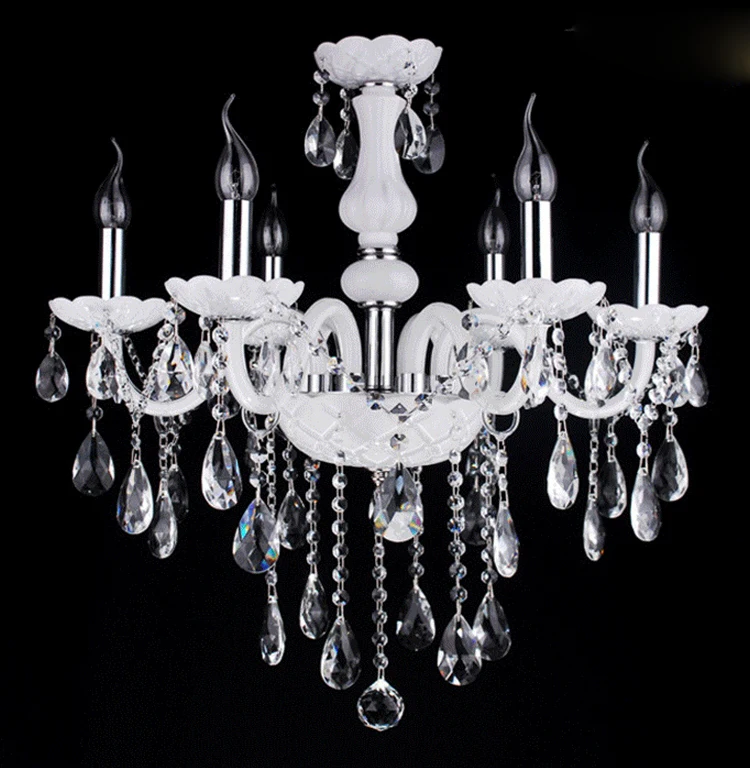  Free Shipping 6 Arms Chandelier Crystal Lustre Light , Bestselling in Brazil and Russia D550mmXH600mm