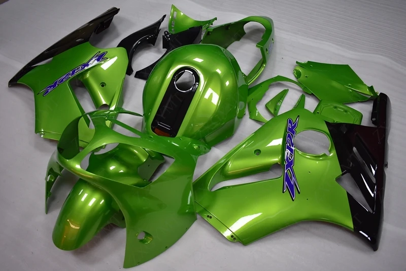 Full Body Kits Zx-12r 2000 - 2001 Green Black Abs Fairing for Kawasaki Zx12r 2001 Full Body Kits Zx12r 2000 unpainted