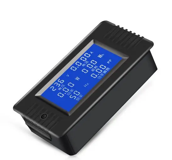 단상 AC 디지털 전류 계량기 전압 증폭기 전력, 에너지 주파수 역률 계량기, 220V 5A, 6in 1, 2025 신제품 PZEM-018