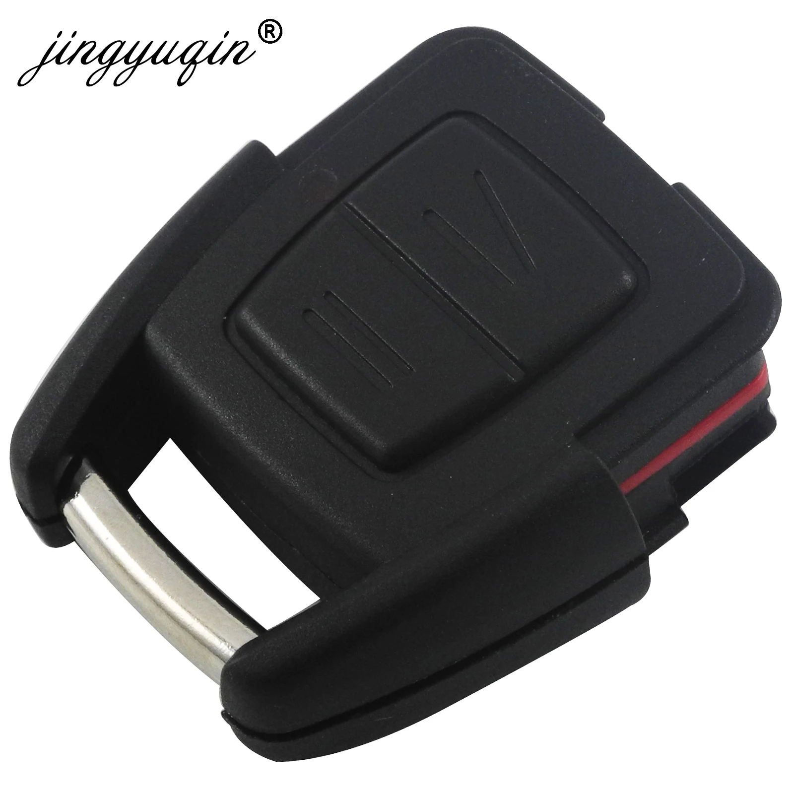 jingyuqin 2 Buttons 433Mhz Fob Remote Car Key For Opel DELPHI Vauxhall Astra 1998-2005 No Chip Control