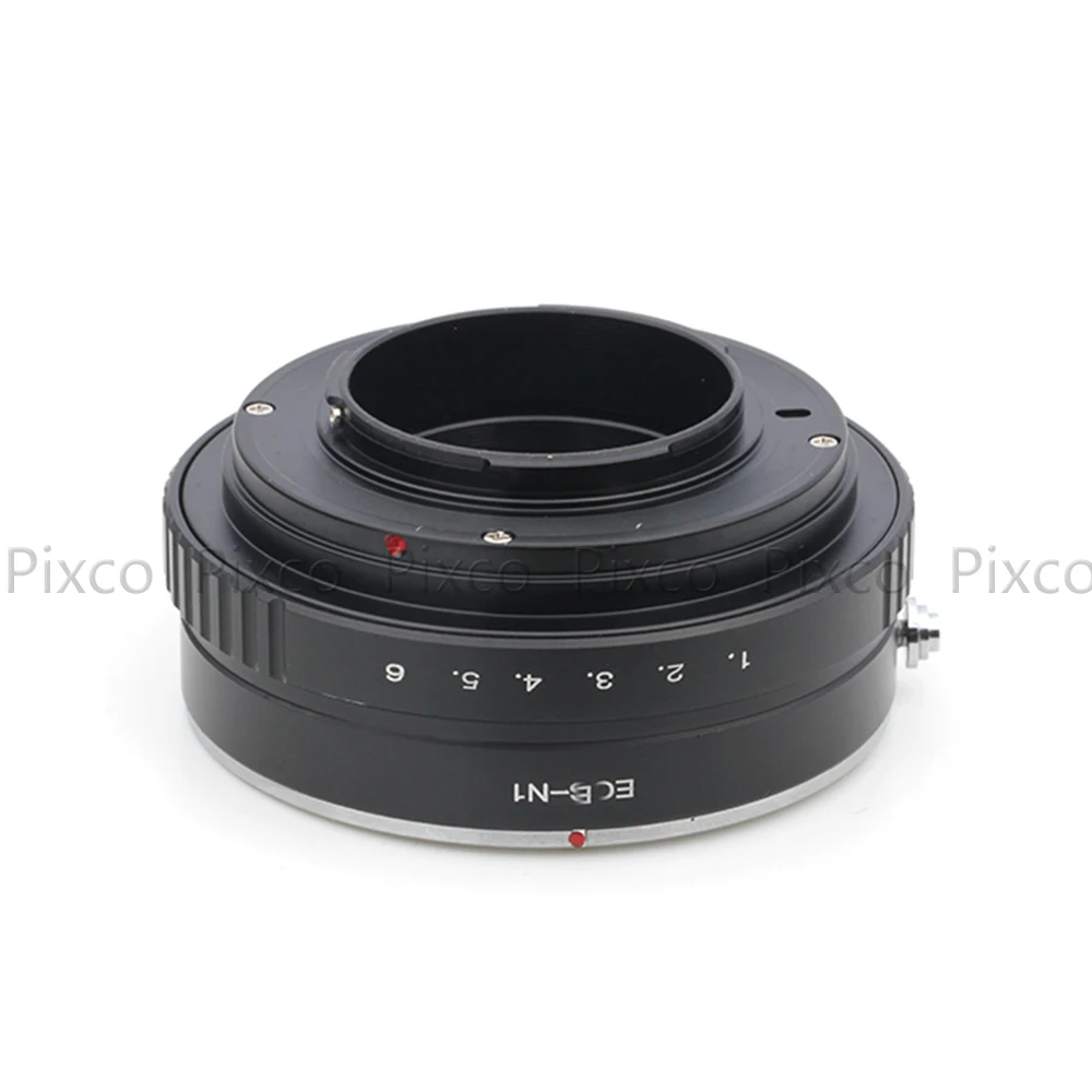 Adjust Aperture lens adapter Suit for Canon E/O/S EF EF-S mount Lens to Suit for Nikon 1 Camera  V1 J1