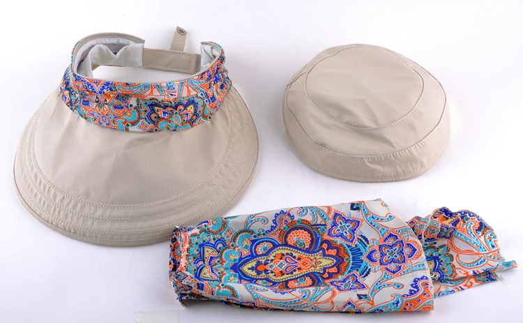 Summer hats for women chapeu feminino new fashion visors cap sun cap collapsible anti-uv hat 6 colors