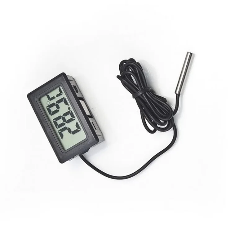 

100pcs Professional Mini Digital LCD Probe Aquarium Fridge Freezer Thermometer Thermograph Temperature for Refrigerator WA0590