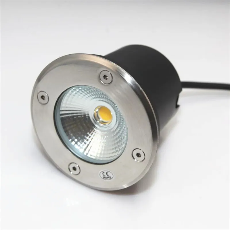 

6PCS/Lot 15W COB LED Underground Light Spot Lamp IP68 Waterproof Lamp Outdoor Under Ground Garden Light AC85-265V/DC12V