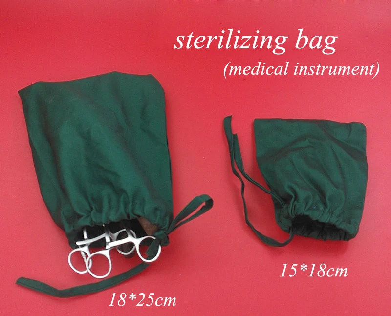 

Medical pure cotton bag instrument sterilizing bag sterilization wrap high-temperature&pressure cotton cloth 12pcs/pack