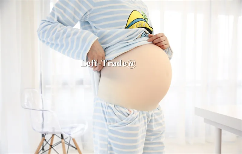 

Twins 5~7 Month realistic false pregnancy fake baby stomach silicon belly