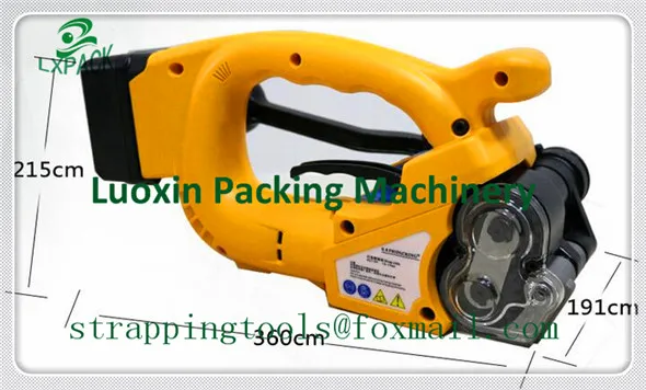 

LX-PACK Lowest factory price strapping tool hand held PP PET strapping machine plastic belt packaging strap width 12 -19mm