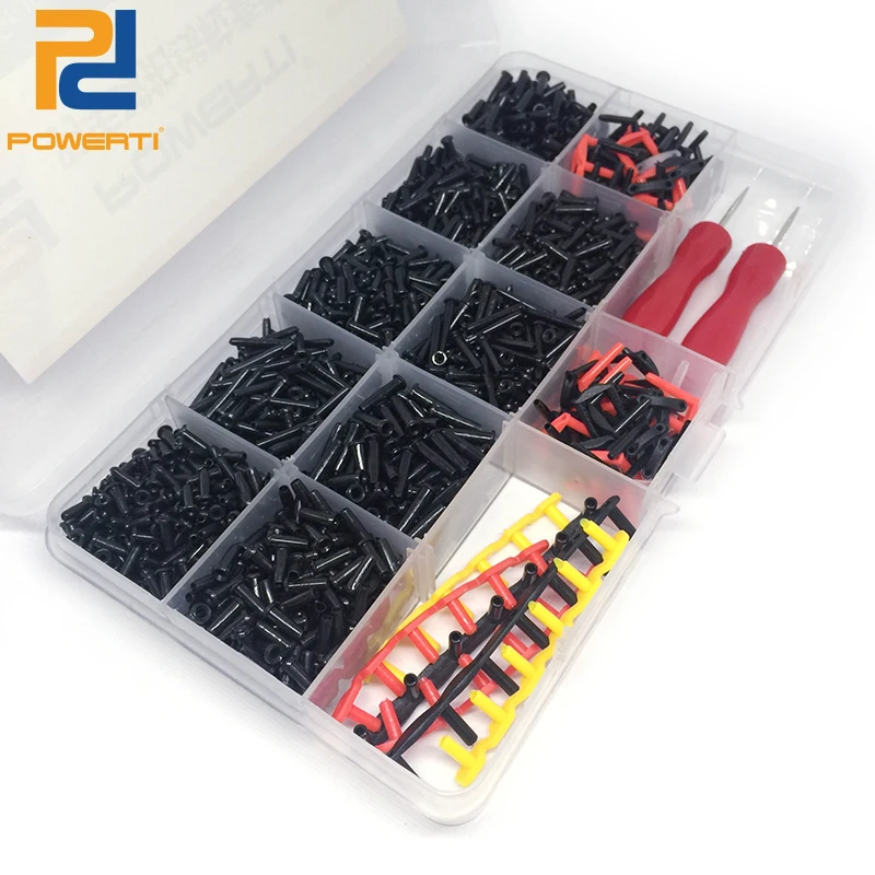 Powerti Badminton Racket Grommets Eyelets Bucket Stringing Tools Luxury Grommet Set with Tools for Badminton Racquet