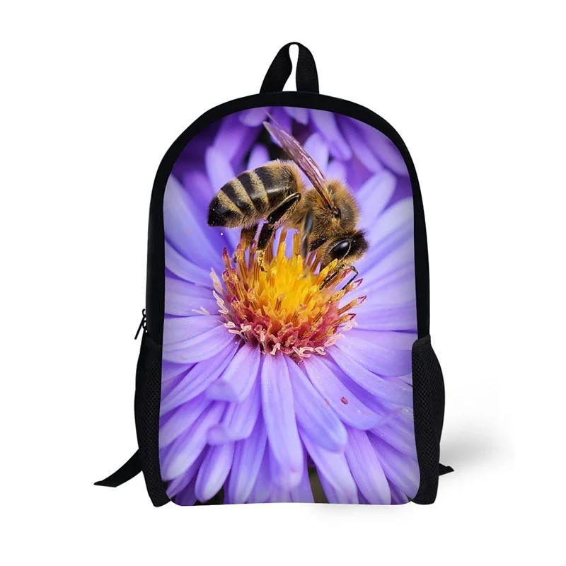 School backpack children backpack  Insect pattern classic Printing for High School Backpacks for Teenagers