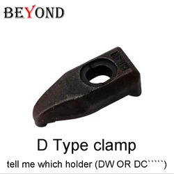 BEYOND D 타입 클램프 고경도 NC 아버 액세서리 플레이트, DDJ DW DC HLD-1 HLD-2 HLD-3 HLD-4 HLD 터닝 도구, 10 개