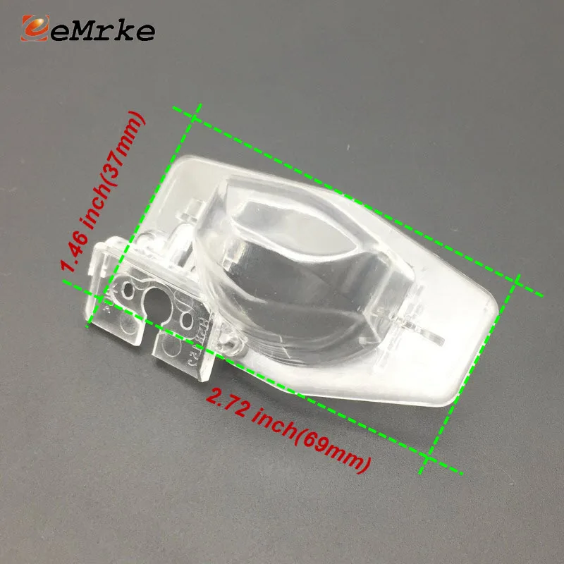

EEMRKE Car Rear View Camera Bracket License Plate Lights Housing Mount for Honda HR-V 1998-2006 / HR-V Vezel 2014-2017