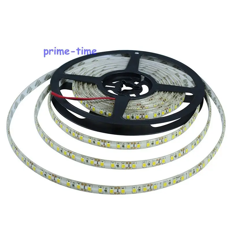 5m 3528 2835 smd led strip 600 leds, 12v 120 led/m ip65 impermeável flexível led fita, branco/morno branco/azul/verde/vermelho/amarelo