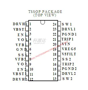 2 개/몫 TPS53129PW TSSOP24 TPS53129PWR TPS53129 재고 있음