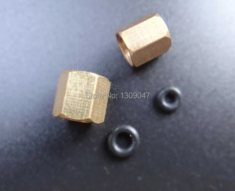 

20 шт. винт демпфера DX4, большой демпфер, медный винт, шпилька, крепежная демпфер DX5 DX4 с чернильной трубкой, 4 (наружный диаметр) * 3 (цифер)