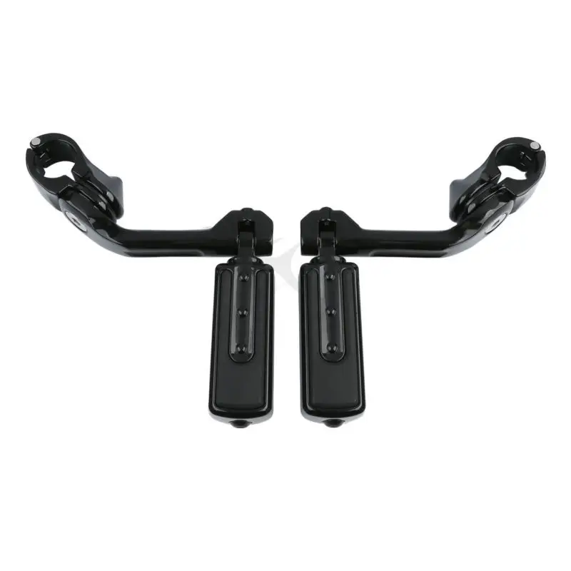 

Motorcycle Foot Pegs 1-1/4'' Long Angled Mount For Honda Harley Dyna Softail Touring Sportster Goldwing GL1500 GL1100 xv1700 VLX
