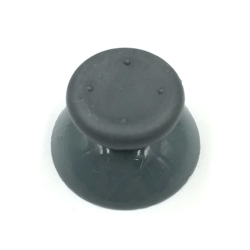 20 قطعة من غطاء عصا التحكم المطاطية ذات اللون الأسود والرمادي لوحدة تحكم XBox 360