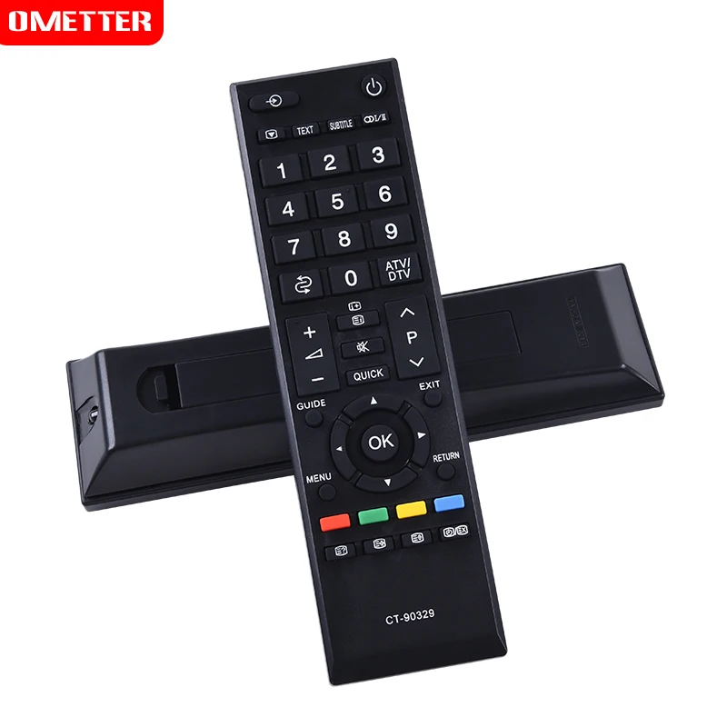 新ブラックユニバーサルリモートコントロールCT-90329テレビコントローラ東芝液晶スマートテレビスマート · リモート