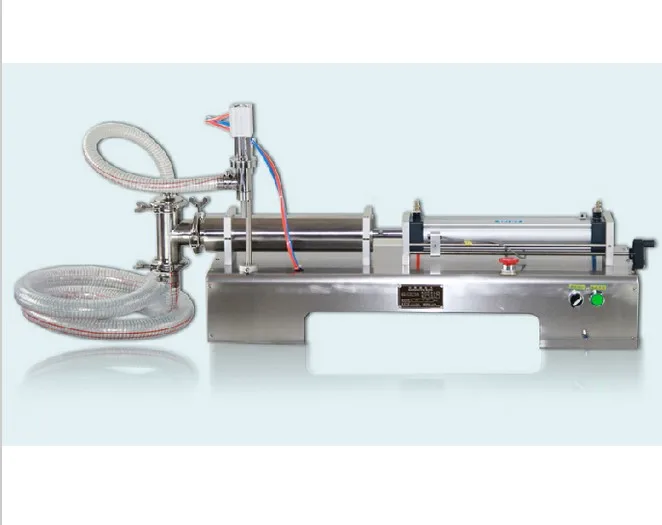 

5-100ml Single head horizontal pneumatic liquid Filler shampoo water