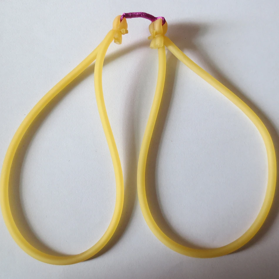 10pieces a lot  sling rubber band  used for  catching  fishing   high quality slingshot rubber band slingshot latex rubber