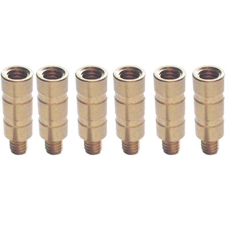 12/24Pcs  25/50/100Gr Archery Brass Arrow Weight Combo Screw Arrow Points Copper Insert For Outdoor Hunting Shooting Accessories