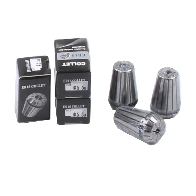 Độ Chính Xác Cao Mm ER11 0.005 Mm Collets 3 Mm-7 Mm ER 11 Mùa Xuân Collet Thích Hợp Cho ER 5U collet Chuck Giá Đỡ