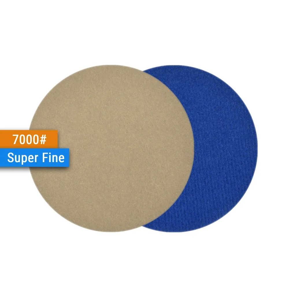 10PCS 4 Inch 100mm Silicon Hartmetall Haken & Schleife Wasserdichte Schleifen Discs für Nass/Trocken Schleifen Runde abrasive Schleifpapier
