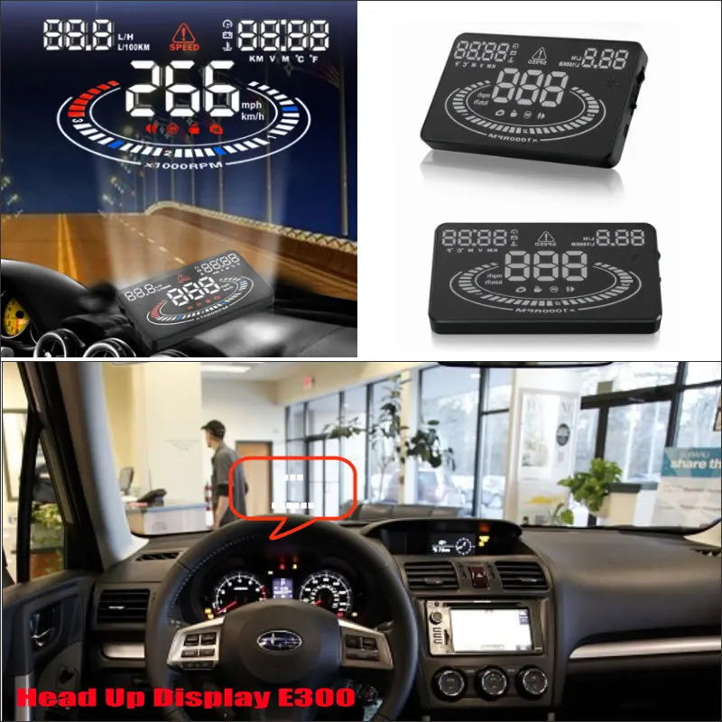 

Car OBD HUD Head Up Display For Subaru Forester/Legacy/Outback 2010-2020 Plug & Play Saft Driving Screen Projector Accessories
