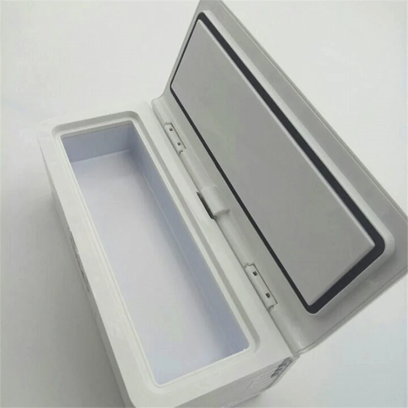 Insuline Draagbare Koeler Batterij Aangedreven Diabetici Medi Thermo-elektrische Koelkast Reizen Medicinale Koelkast Met Lcd Display