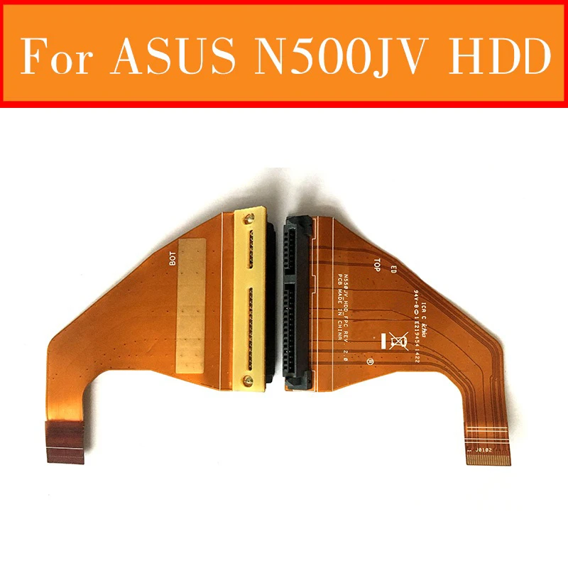 100% Genuine HDD Flex cable For Asus N550 N550JV N550JK N550JA N550JL N550LFL Q550LF FlEX HDD FPC cable replacement parts