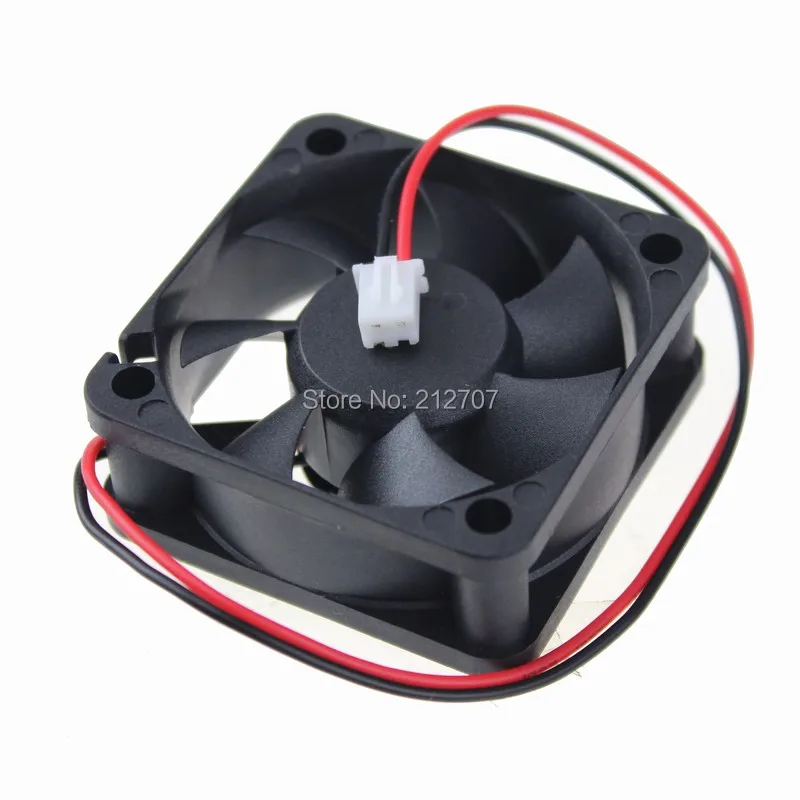 

10 Pieces/lot Gdstime 50x50x20mm 5V 2Pin 5020 Brushless Brushless Mini DC Cooler Fan 50mm