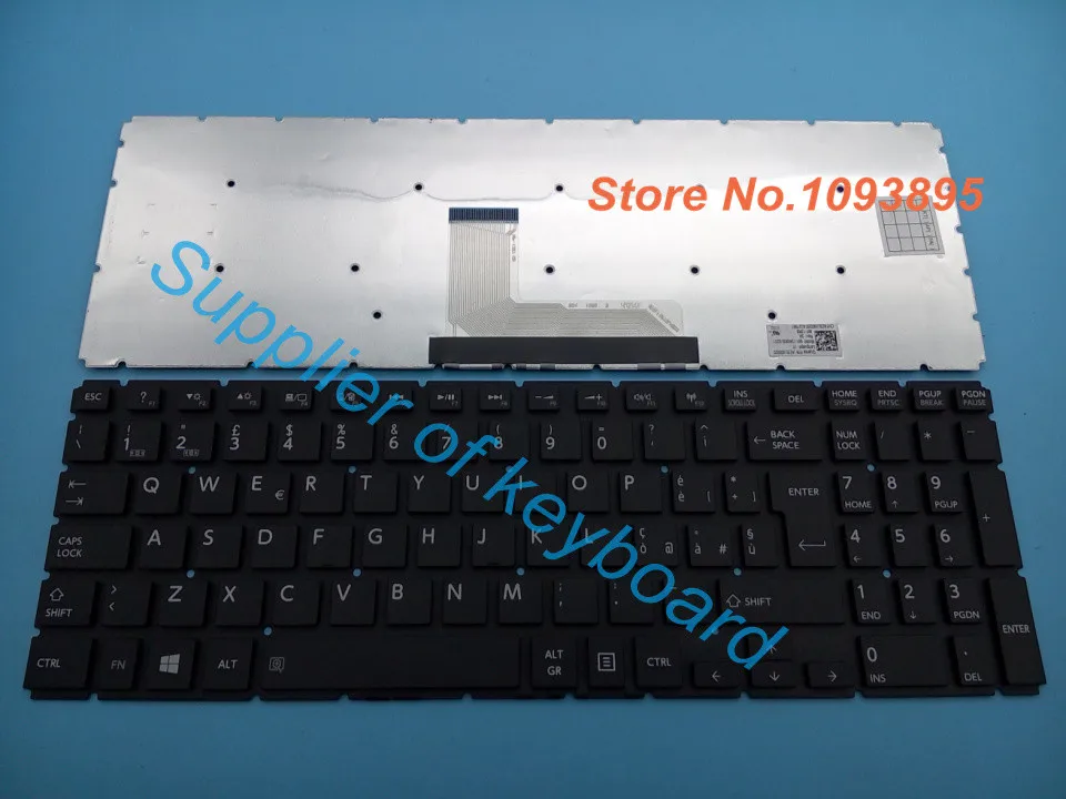 

NEW For Toshiba Satellite L55-B L55D-B L55DT-B L55T-B Laptop Tastiera Italian/UK Keyboard Black