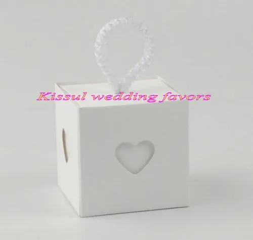 (100 Picess/Lot) Bridal shower boxes of Love Heart Wedding Favor Box for Wedding decoration gift box and party favor candy box