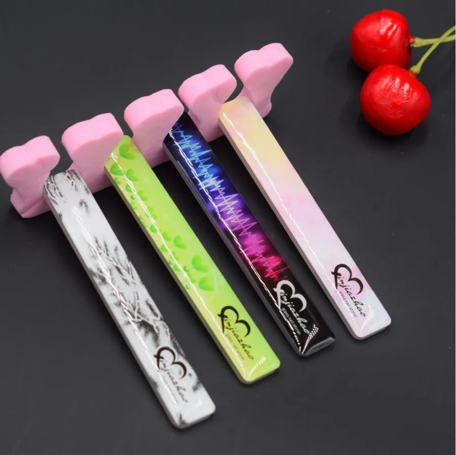 

New 100 PCS Nano Nail File Tools OEM LOGO Brand Customization Translucent Durable Crystal Glass Finger Care Polishing