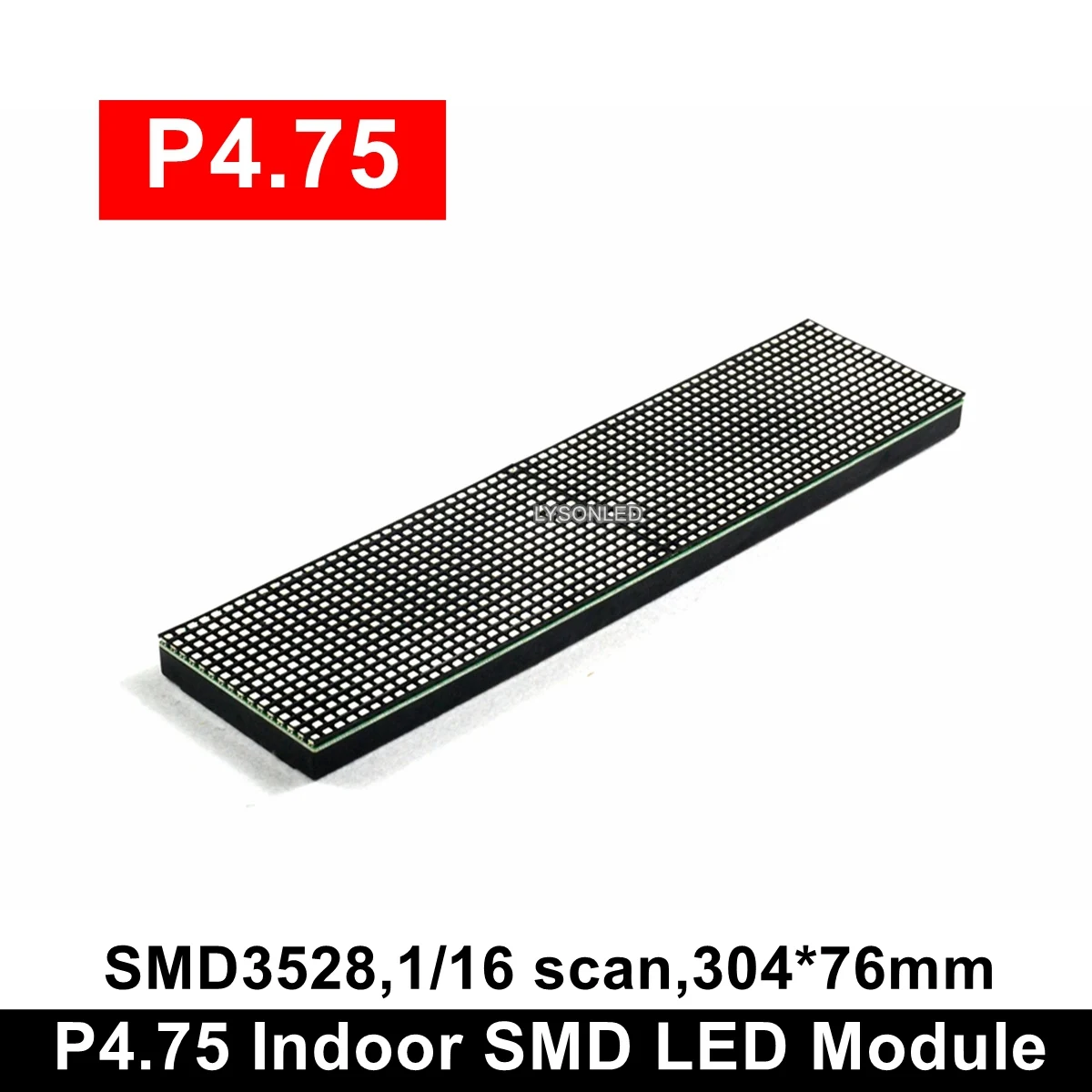 SMD3528 P4.75ในร่ม SMD สีแดง/2สี LED โมดูลเปลี่ยน F3.75 Dot Matrix,first Choice สำหรับข้อความจอแสดงผล