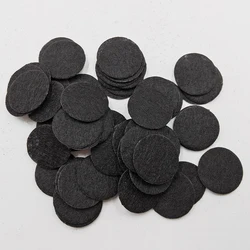 2000pcs/lot 2.5cm Round Felt fabric pads accessory patches circle felt pads, fabric flower accessories