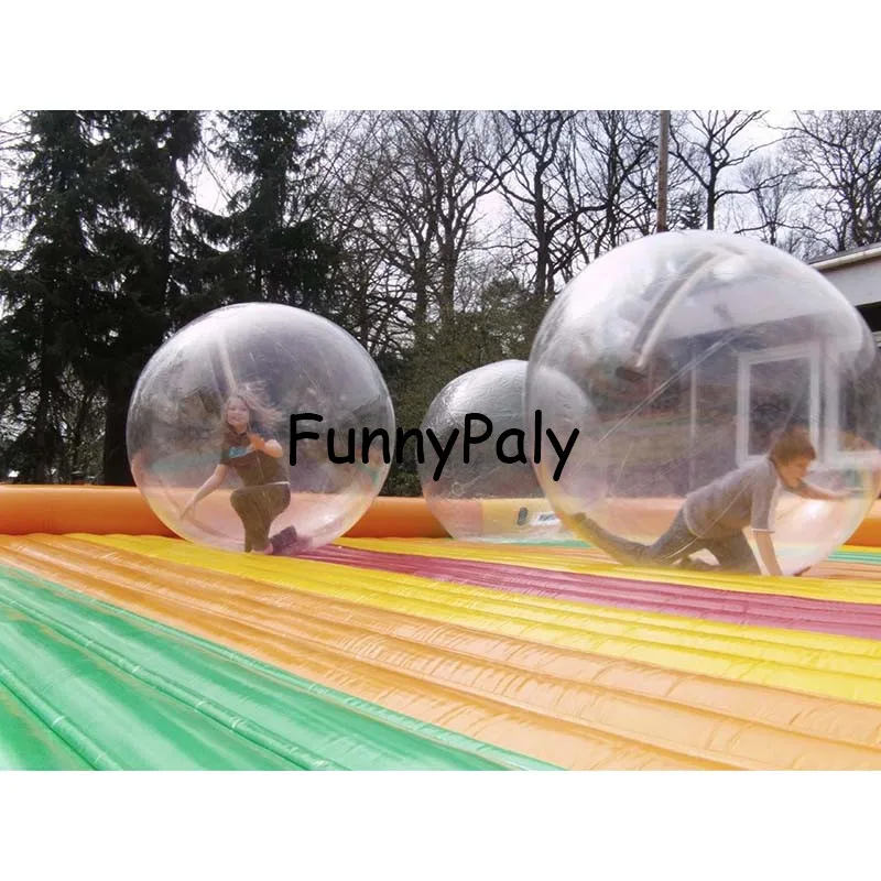 Water Walking Ball Best Quanlity Germany Zipper,Inflatable PVC Toy Balls 2 M Lovely Water Toy,PVC/TPU Clear Human Water Ball