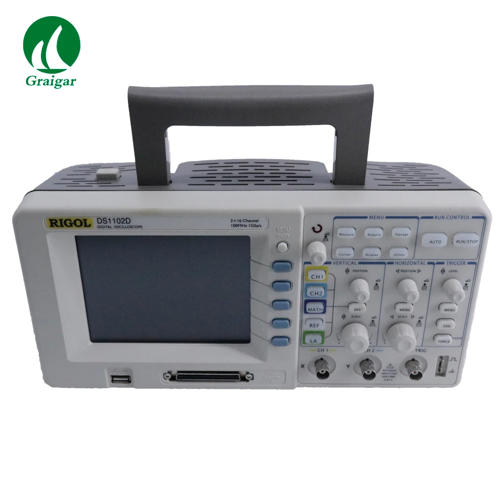 DS1102D Max. 샘플링 속도 1GSa/s (아날로그),200MSa/s(LA)